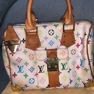 Louis Vuitton Monogram multicolor speedy 30 Bag